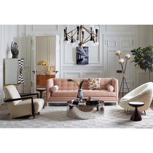   Golden Orb Leg Club Chair | Oroa.com
