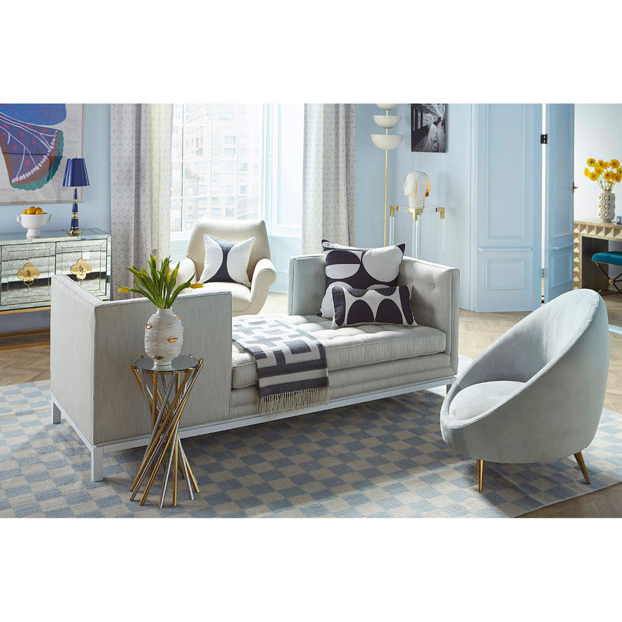   Mirrored Glass Accent Table | Oroa.com