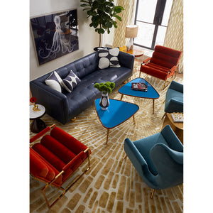   Tufted White Sofa | Oroa.com