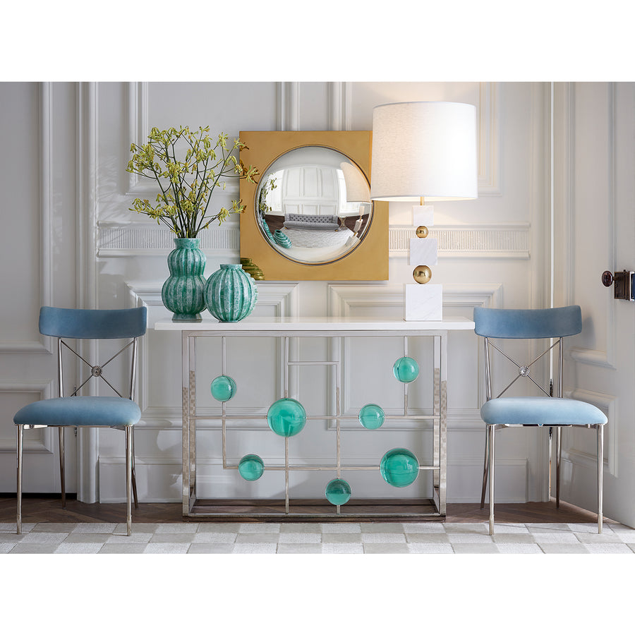   Marble Fretwork Console Table | Oroa.com