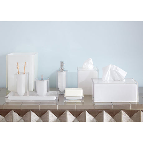   Acrylic Modern Wastebasket | Oroa.com