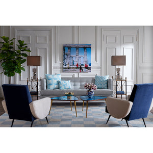   Two-Tier Glass Side Table | Oroa.com