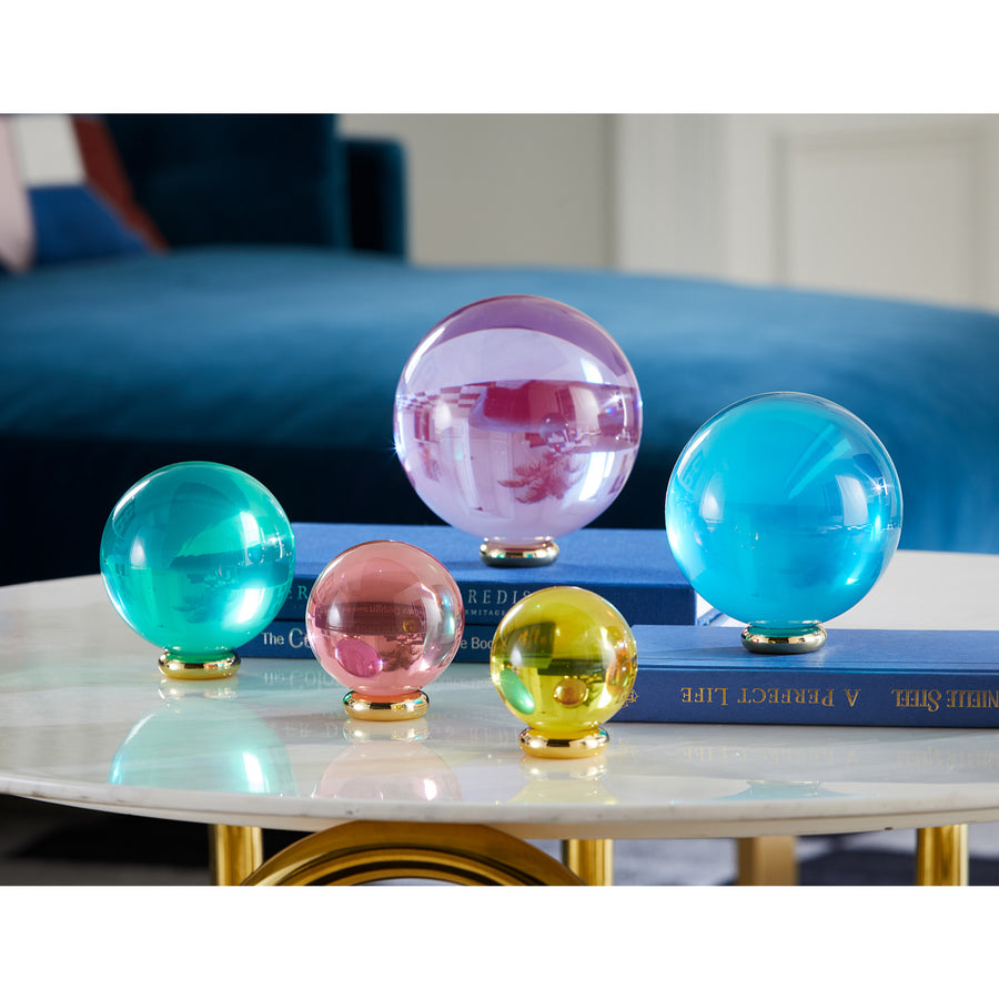   Acrylic Orb Deco Object Set (5) | Oroa.com
