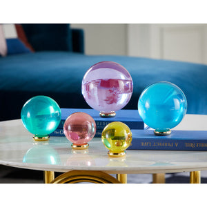   Acrylic Orb Deco Object Set (5) | Oroa.com