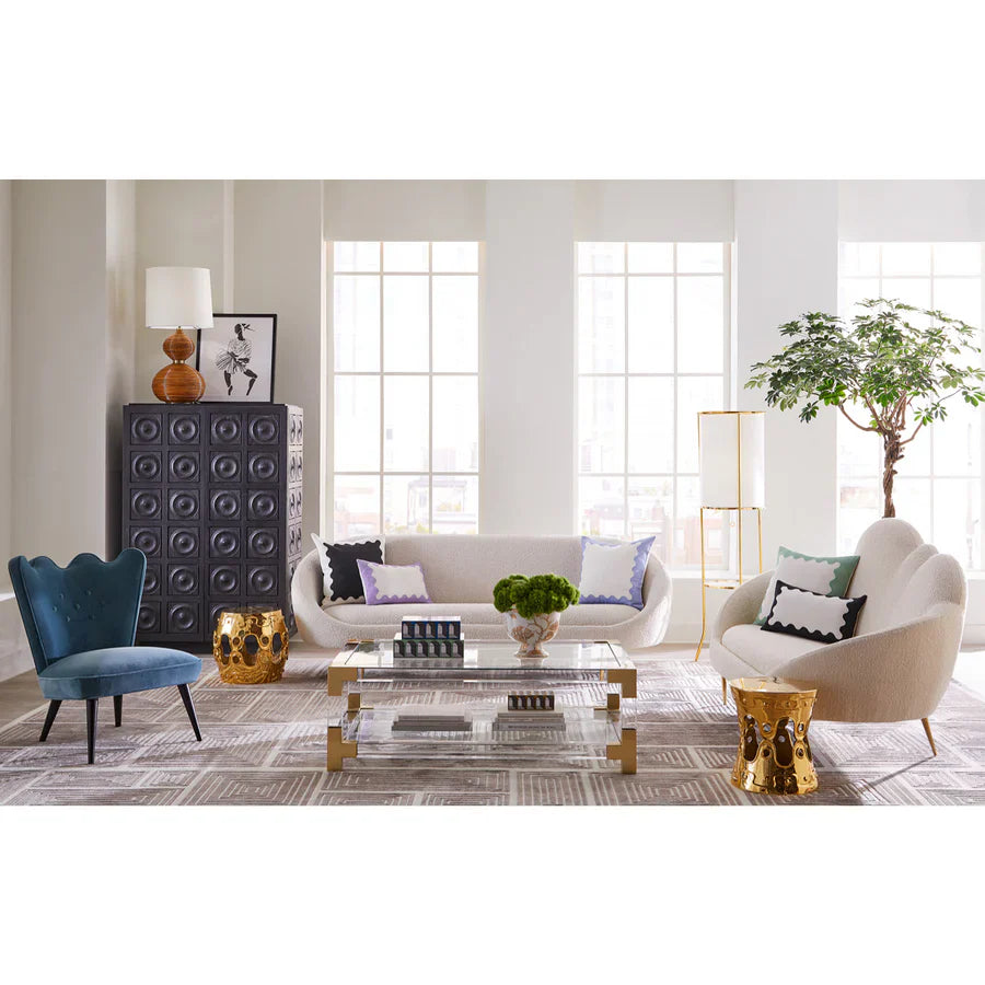   Mindi Wood Circles Cabinet | Oroa.com
