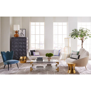   Mindi Wood Circles Cabinet | Oroa.com