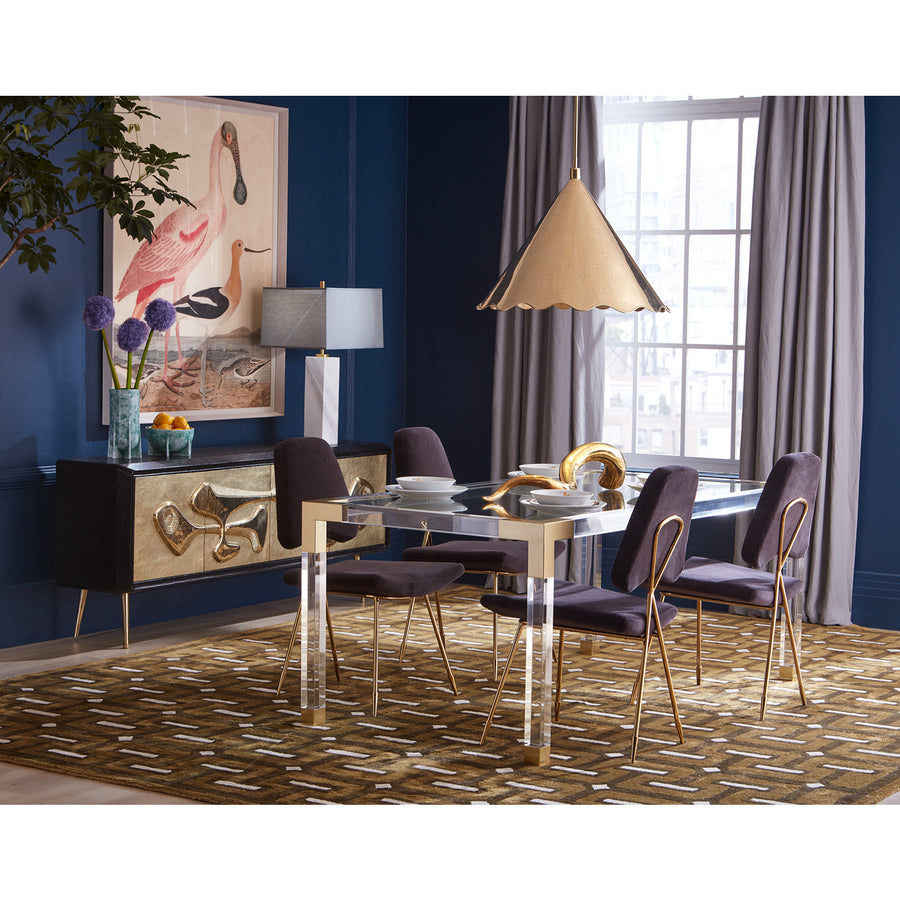   Clear Acrylic Dining Table | Oroa.com