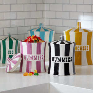   Porcelain Gummies Canister | Oroa.com