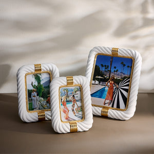   White Porcelain Photo Frame | Oroa.com