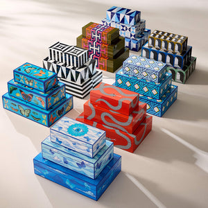   Arched Motif Lacquer Box S | Oroa.com