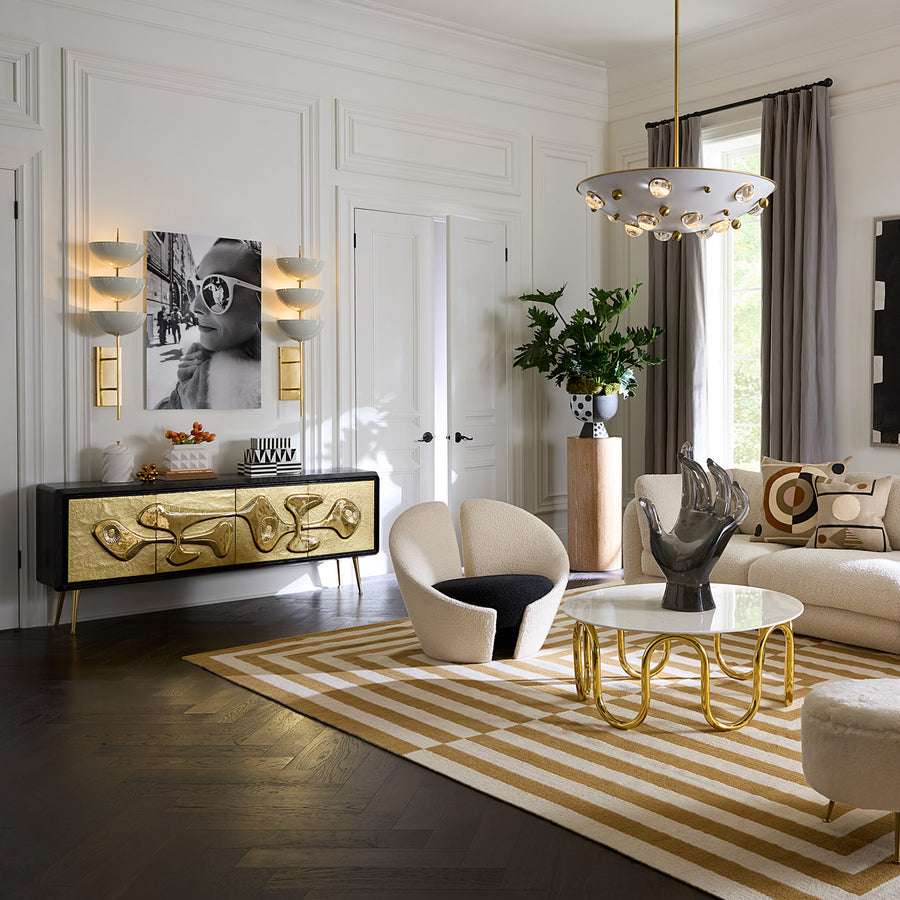   Patterned Wool Flatweave Rug | Oroa.com