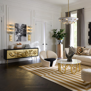   Patterned Wool Flatweave Rug | Oroa.com