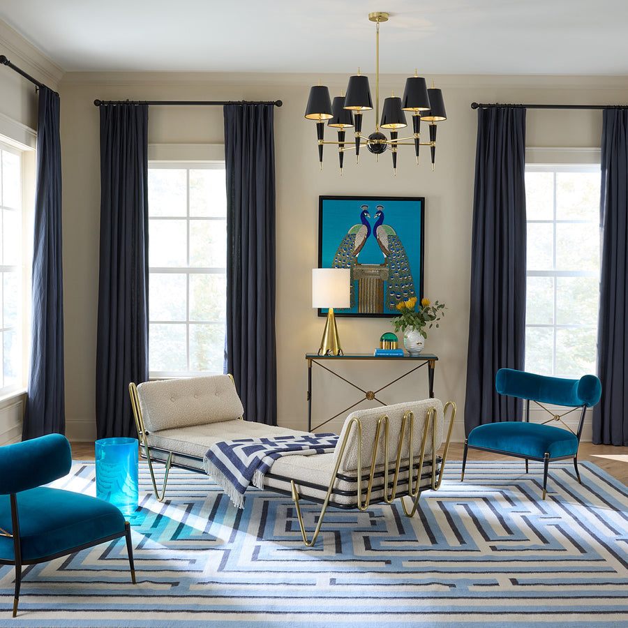   Maze Pattern Flatweave Wool Rug | Oroa.com