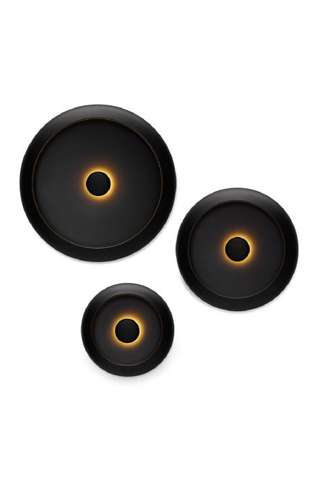   Metal Bowl Outdoor Lamp Set (3) | Oroa.com