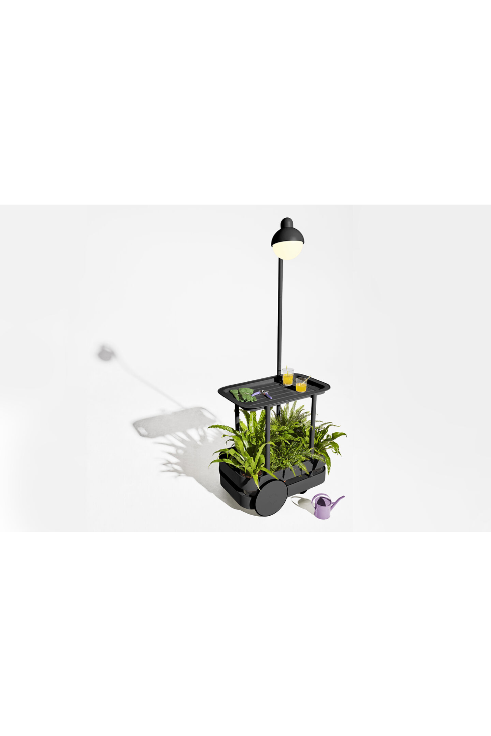  Outdoor Lighted Bar Cart | Oroa.com