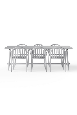   Aluminum 6-Seater Outdoor Table | Oroa.com