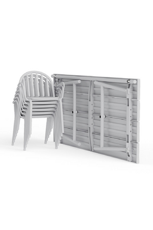   Aluminum 6-Seater Outdoor Table | Oroa.com