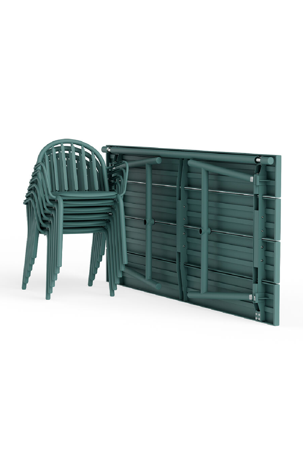   Aluminum 6-Seater Outdoor Table | Oroa.com