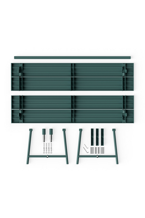   Aluminum 6-Seater Outdoor Table | Oroa.com