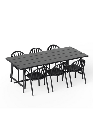   Aluminum 6-Seater Outdoor Table | Oroa.com