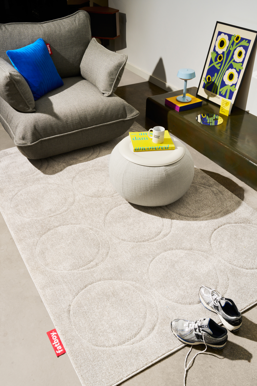   Hand-Sheared Neutral Rug 5' x 7'5" | Oroa.com