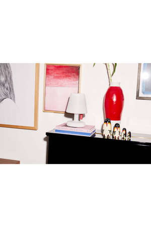   White Minimalist Table Lamp | Oroa.com