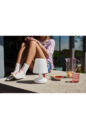   White Minimalist Table Lamp | Oroa.com
