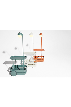   Outdoor Lighted Bar Cart | Oroa.com