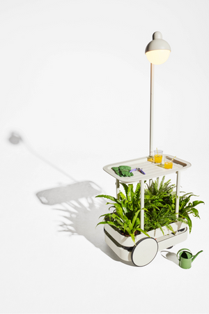   Outdoor Lighted Bar Cart | Oroa.com