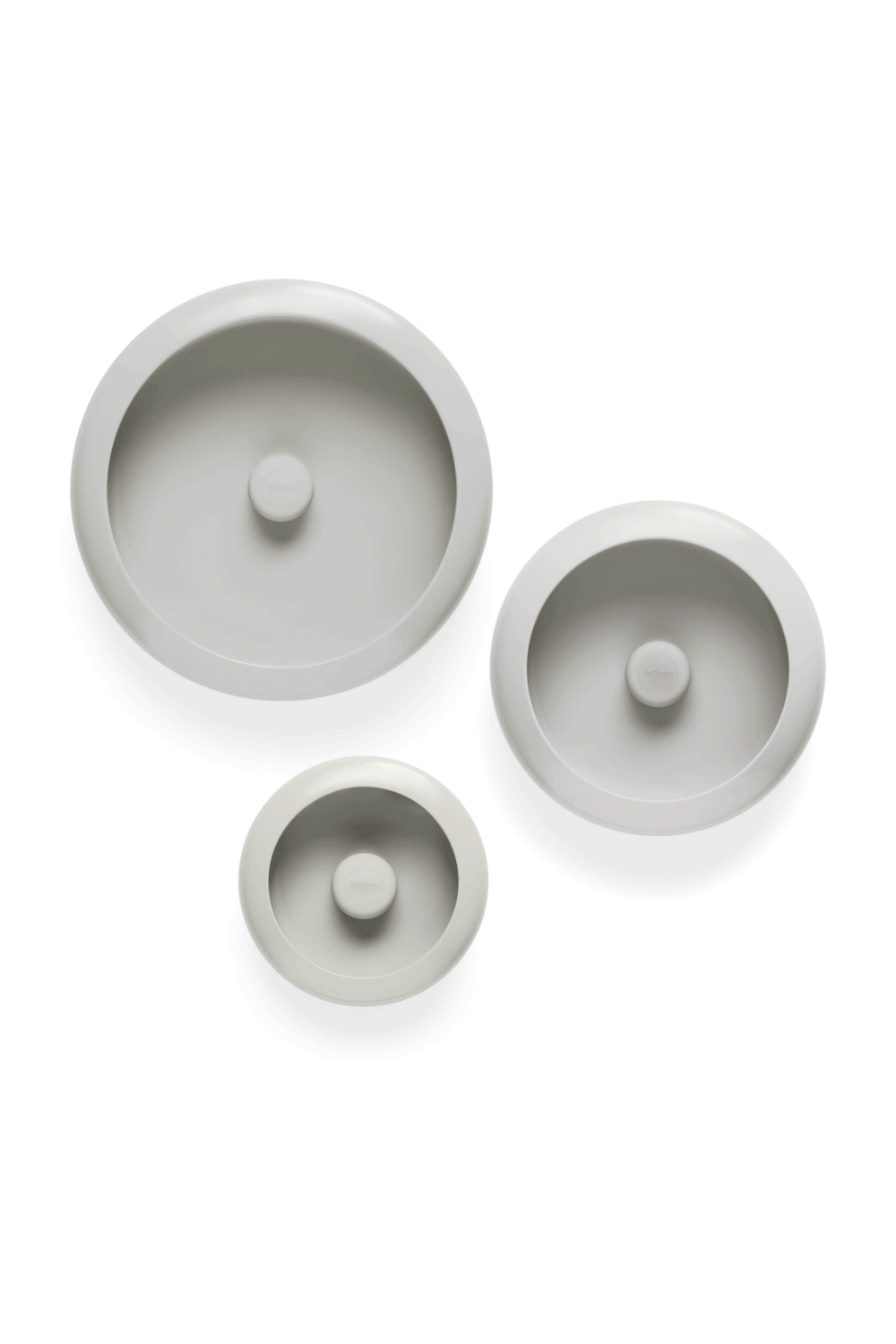   Round Outdoor Lamp Bowl Set (3) | Oroa.com