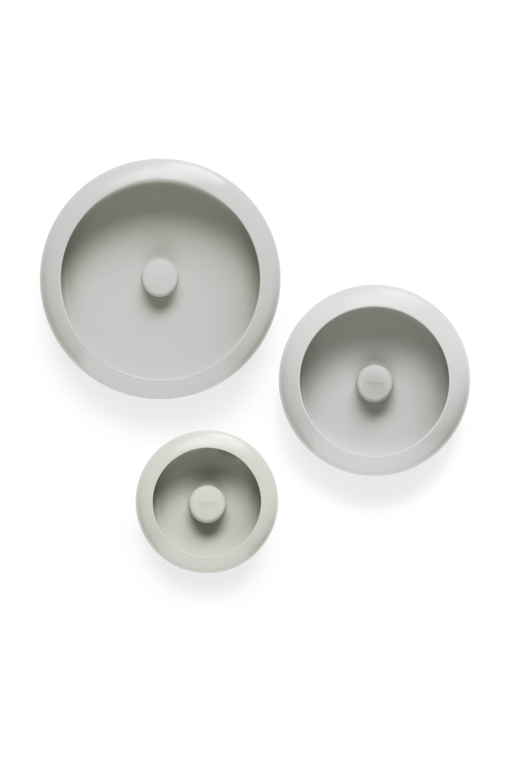   Round Outdoor Lamp Bowl Set (3) | Oroa.com