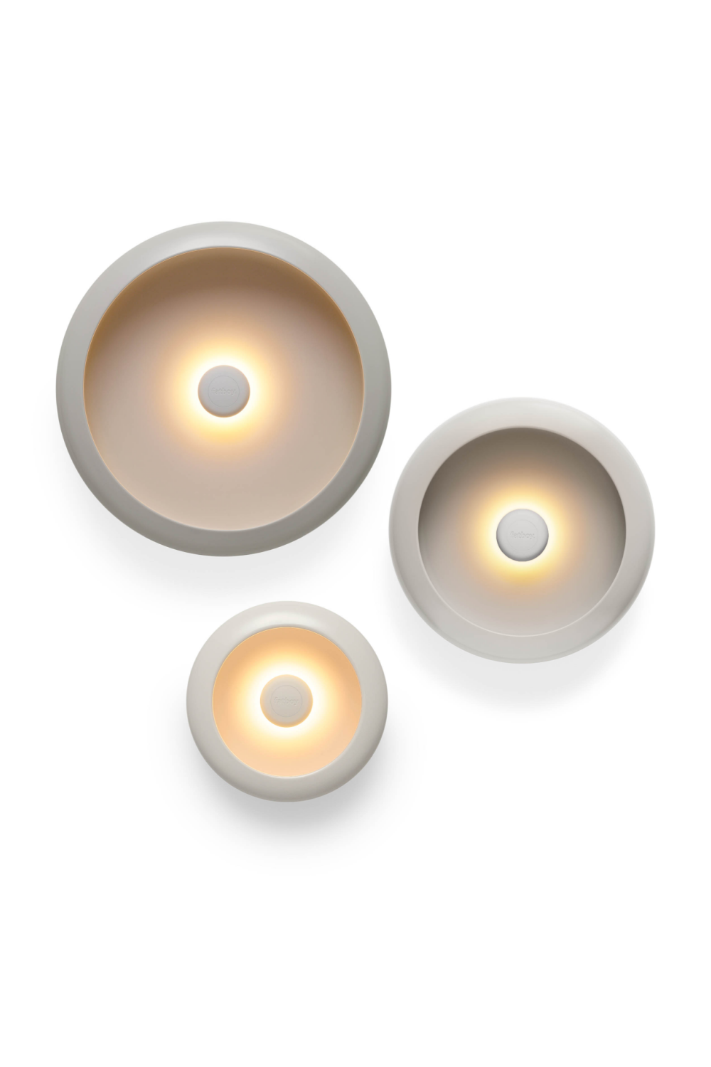   Round Outdoor Lamp Bowl Set (3) | Oroa.com