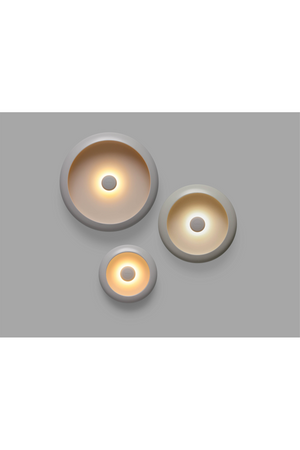   Round Outdoor Lamp Bowl Set (3) | Oroa.com