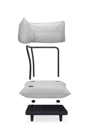   Minimalist Outdoor Corner Seat | Oroa.com