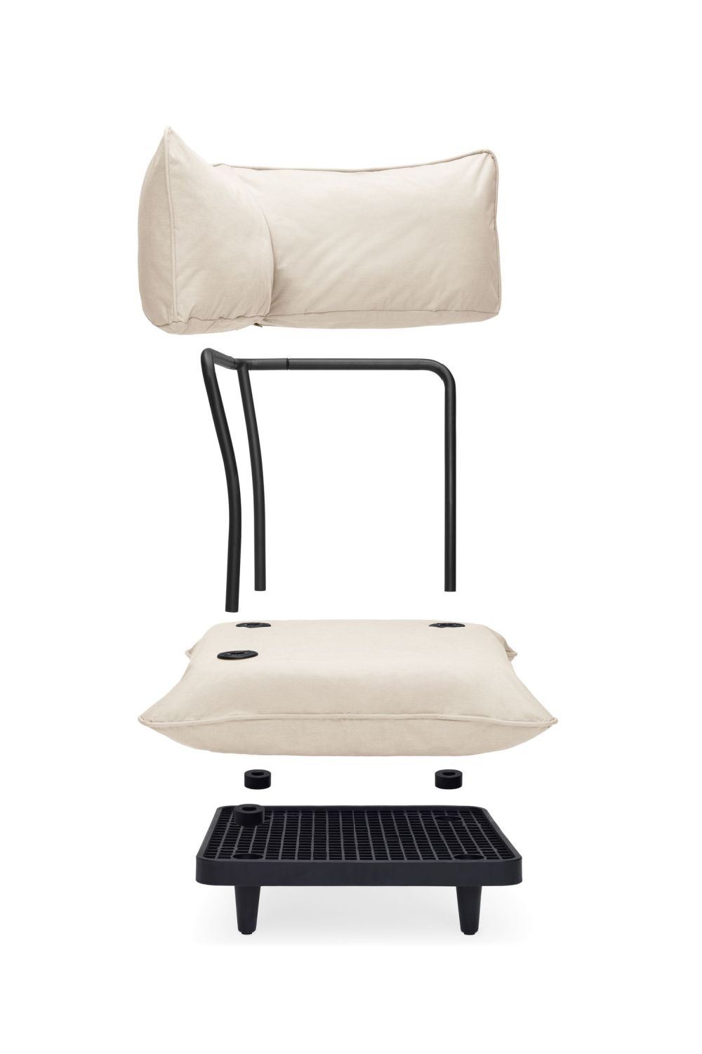   Minimalist Outdoor Corner Seat | Oroa.com