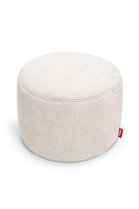   Round Ribcord Pouf | Oroa.com