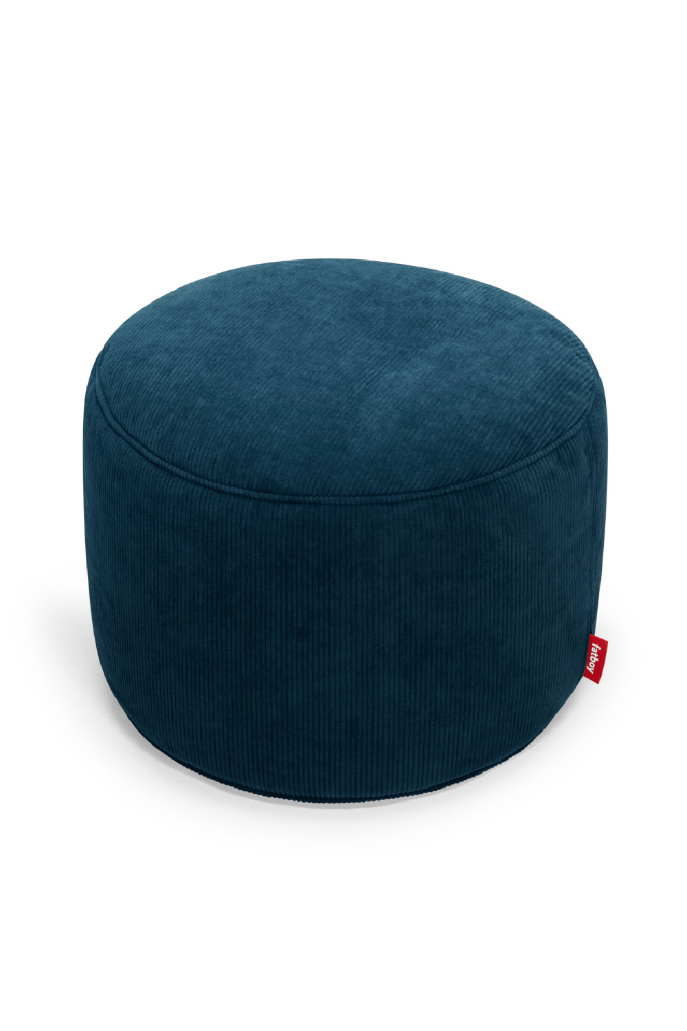   Round Ribcord Pouf | Oroa.com