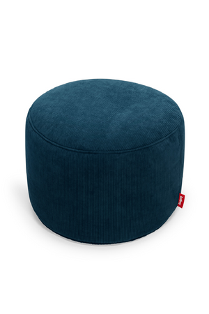   Round Ribcord Pouf | Oroa.com