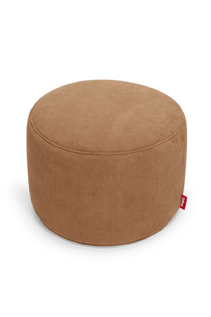   Round Ribcord Pouf | Oroa.com