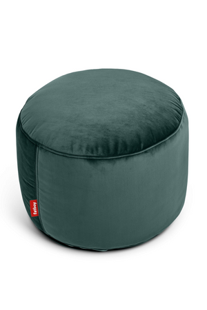   Velvet Upholstered Pouf | Oroa.com