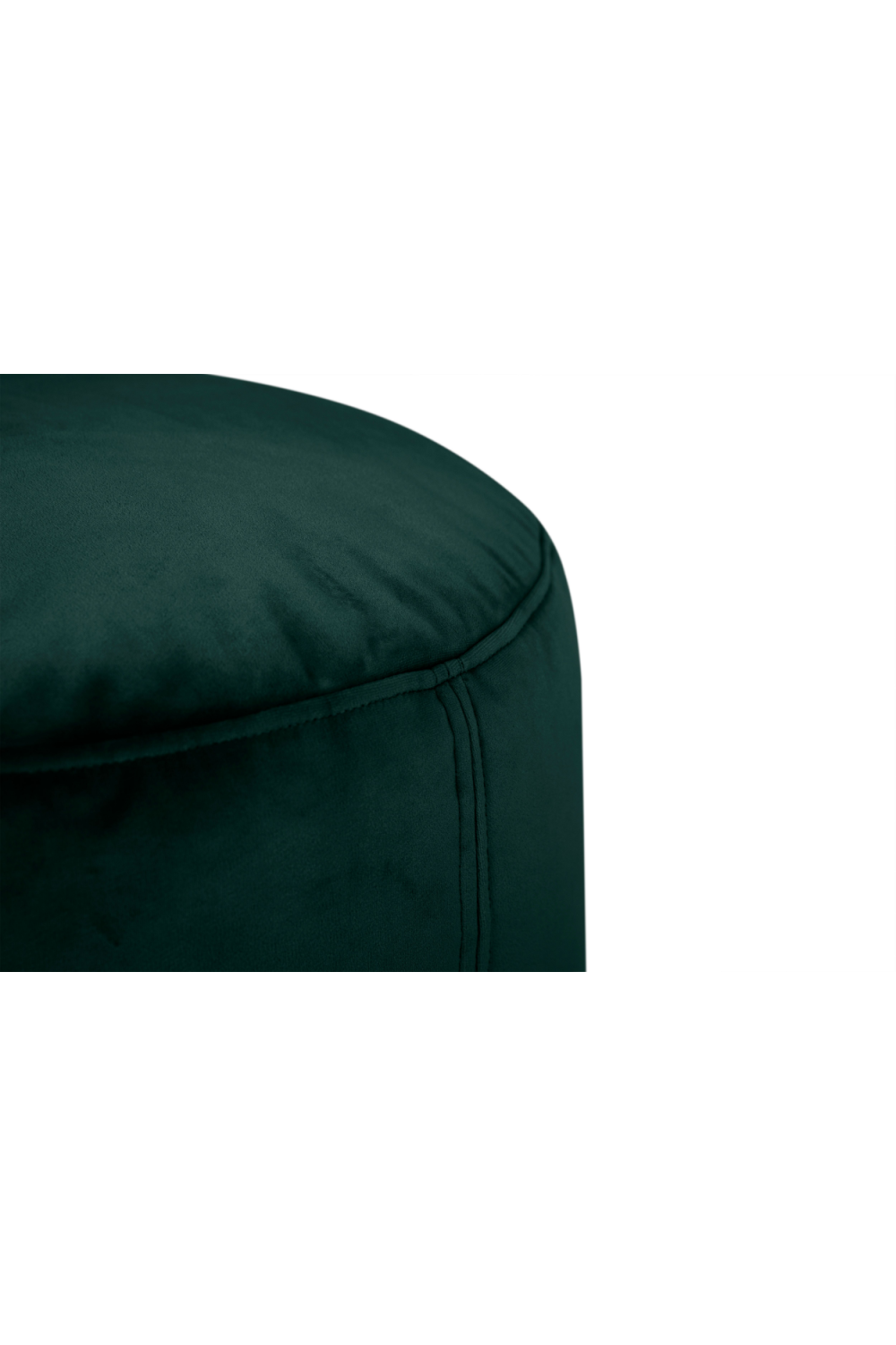   Velvet Upholstered Pouf | Oroa.com