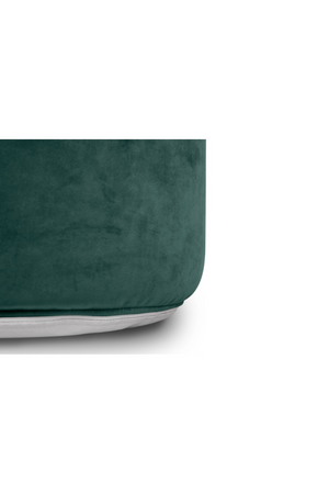   Velvet Upholstered Pouf | Oroa.com