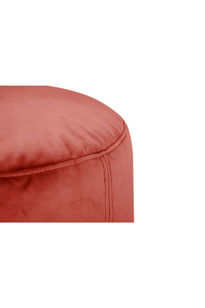   Velvet Upholstered Pouf | Oroa.com