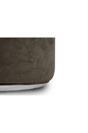   Velvet Upholstered Pouf | Oroa.com