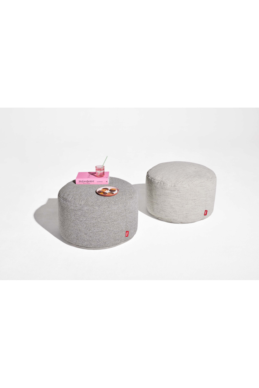   Fabric Upholstered Ottoman L | Oroa.com