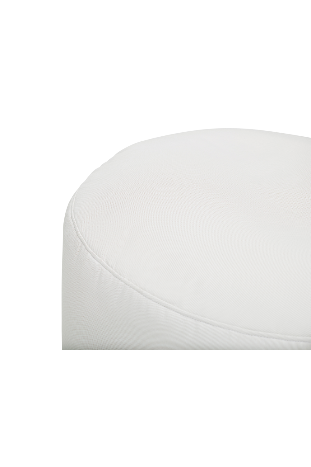   Round Upholstered Outdoor Ottoman L | Oroa.com