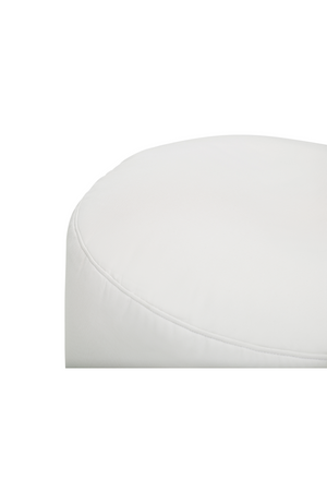   Round Upholstered Outdoor Ottoman L | Oroa.com