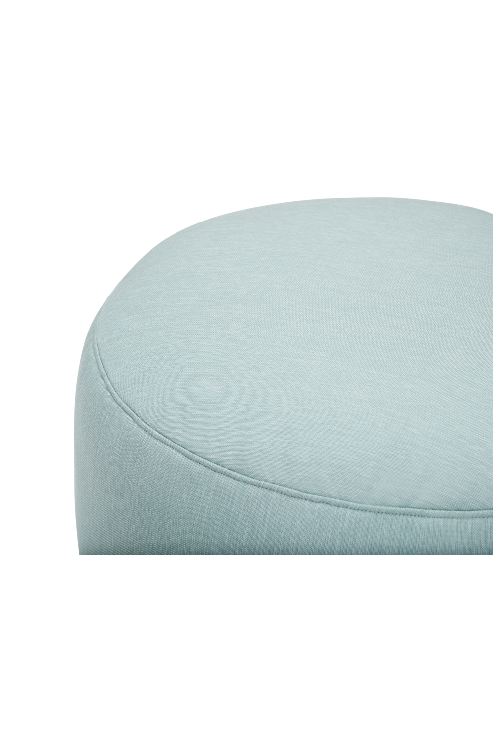   Round Upholstered Outdoor Ottoman L | Oroa.com