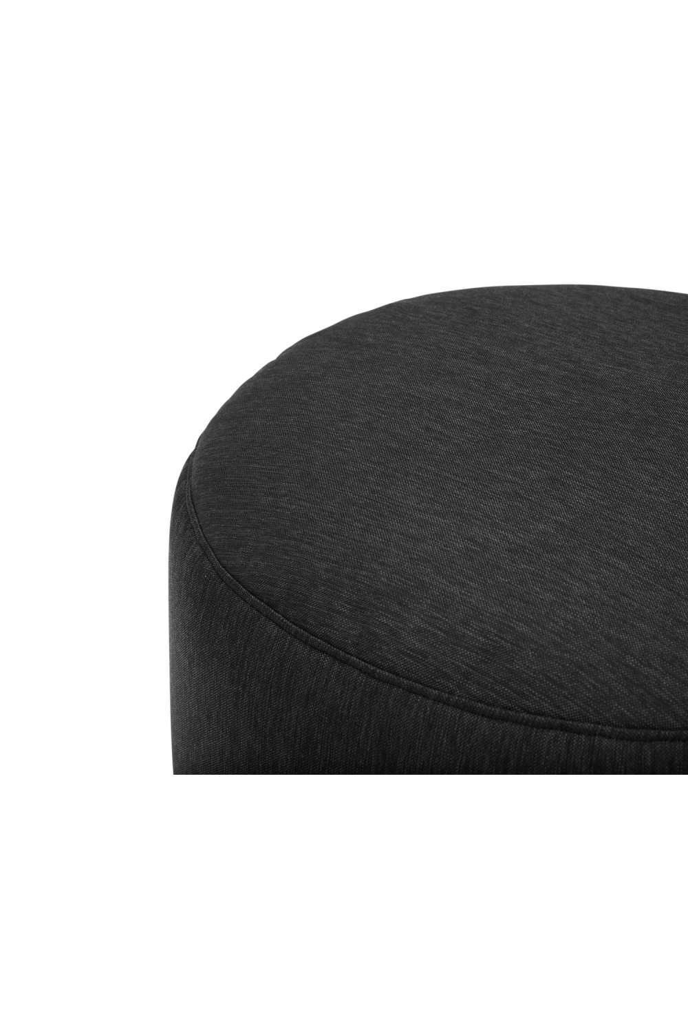   Round Upholstered Outdoor Ottoman L | Oroa.com
