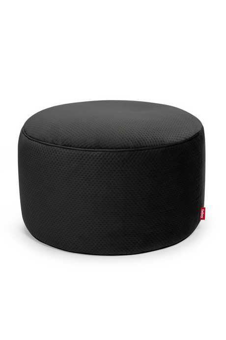   Round Velvet Pouf | Oroa.com